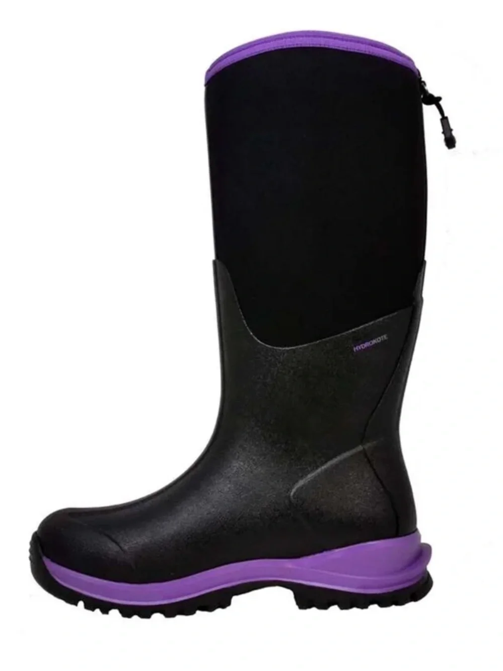 Dryshod Women's Size 10-10.5 Legend MXT Adventure Boot Hi Black/Purple 17”shaft